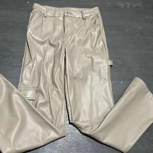 New CI Sono size medium vegan leather pants
